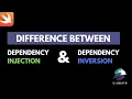 Difference between dependency injection and dependency inversion