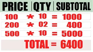 jQuery Dynamic Form Calculations Auto-Calculate Row Totals Tutorial
