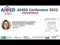 AI4SD2022 Sharing Data Science Solutions Across Domains via Patterns - Dr Sarah Callaghan