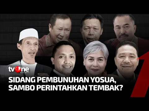 [FULL] Sidang Pembunuhan Yosua, Sambo Perintahkan Hajar atau Tembak?