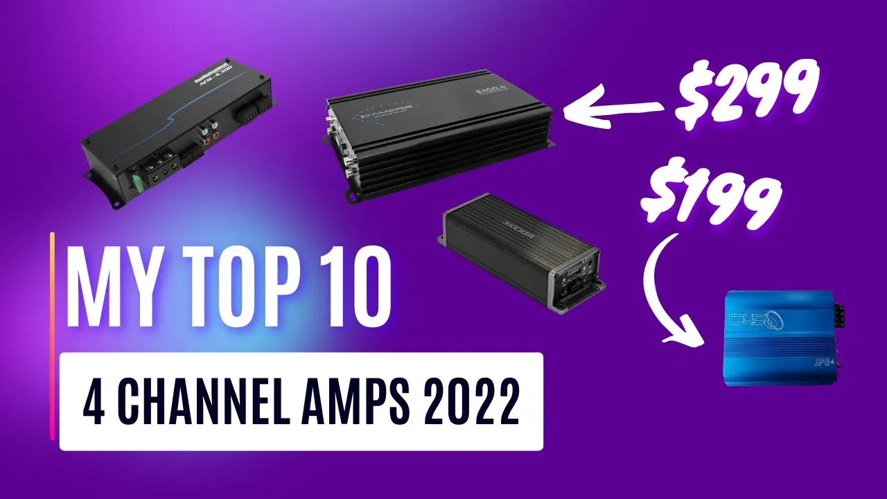 Top 10 4 Channel Amps (2022)