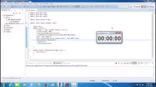 how to make digital clock in java eclips bengali tutorial