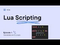 Roblox Lua Tutorial Part 1 Variables and loops