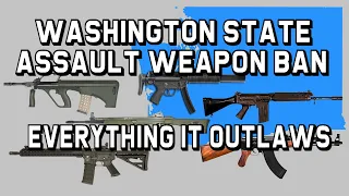 Washington State Assault Weapon Ban - Everything It Outlaws