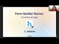 Webinar Form Builder basics series Conditional Logic
