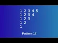 Python Pattern 17 Python Programming
