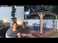 Outdoor Living How to Assemble Decorate a 11x13 Gazebo by Sunjoy