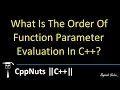 What Is The Order Of Function Parameter Evaluation In C