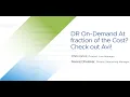 DR On Demand At Fraction of the Cost Check Out Avi