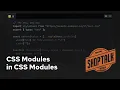 CSS Modules in CSS Modules