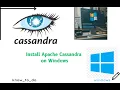 Install Apache Cassandra on Windows