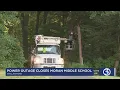 Power outage closes middle school in Wallingford on first day