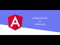 Component in Angular Angular Tutorial
