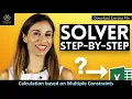 Session139 - Excel Solver