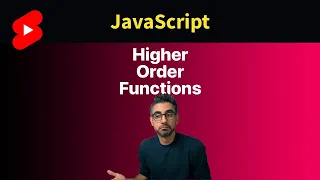 JavaScript Higher Order Functions in 1 Minute