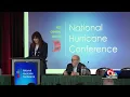 WDSU Chief Meteorologist Emeritus Margaret Orr speaks about Hurricane Katrina at National Hurrica