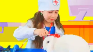 Veterinarian treats animals - songs for children |Hello Makar