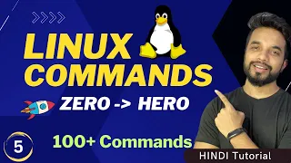 Linux for Beginners in One 100 Commands Explanation HINDI MPrashant