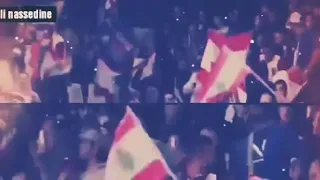 الاسد يمرض ولا يموت  حاله وتس اب لمنتخب ابنان بعد خسرته من قطر دندنها