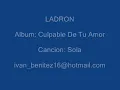GRUPO LADRON   SOLA.wmv