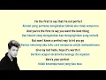 Download Lagu Here's your perfect - Jamie miller with Salem Ilese lirik dan terjemahan