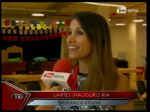 Uartes inauguró Ría Biblioteca infantil