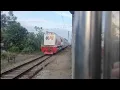 Download Lagu Persilangan sesama Kereta Api Sribilah di Stasiun Lima Puluh