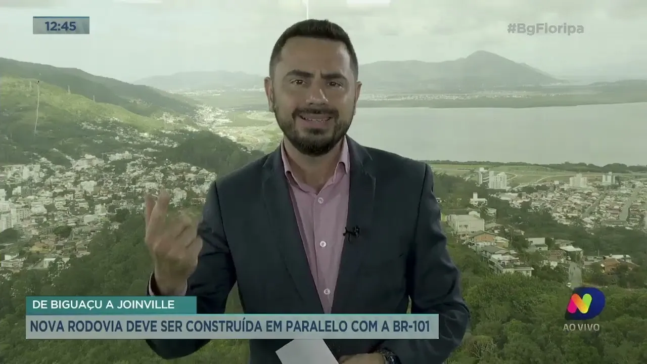 De Biguaçu a Joinville: nova rodovia deve ser construída em paralelo com a BR-101