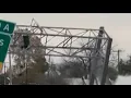 I-35 highway sign crash