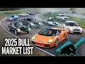 The 2025 Bull Market List 11 collector cars to BUY and DRIVE this year