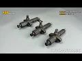 Fab Heavy Parts 3 PCS Fuel Injector 1446788M91 For Massey Ferguson Tractor 135 150 165 230 235 255