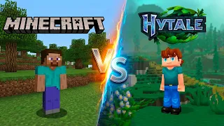 MINECRAFT VS HYTALE — ПЕРВЫЕ ЧАСЫ В НОВОМ МИРЕ