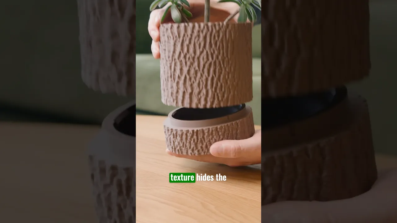 Tree Bark Planter video thumbnail