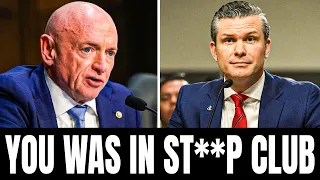 Mark Kelly EXPOSES Hegseth in Heated Exchange Over Strip Club Scandal Explain This