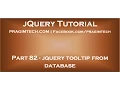 jquery tooltip from database