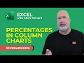 How To Show Percentages In Stacked Column Chart In Excel