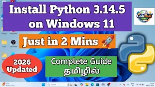 How to install Python on Windows 11 Python 3 14 5 installation Tutorial