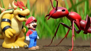 Mario Shrinks to the size of an Ant