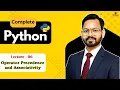 Python Lecture 6 Operator precedence and associativity in Python