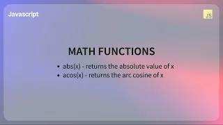 JavaScript Math Object A Beginner s Guide