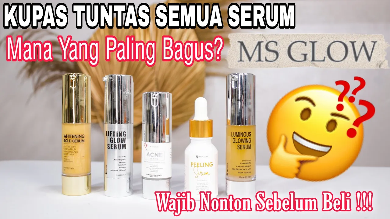 KONTES 5 SERUM YANG PALING BIKIN KULIT PUTIH. 