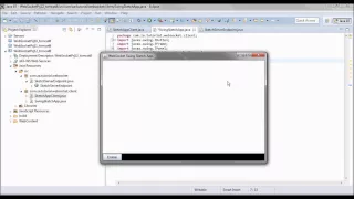 WebSocket Java Swing Sketch App Tutorial Tomcat 8 Java 8