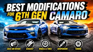 Best modifications for a 6th Gen Camaro - Mods that won t void warranty or break emission laws