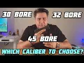 .30 Tokarev vs .32 ACP vs .45 ACP - CALIBER COMPARISON - How to choose pistol caliber - Part 2