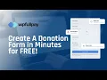 How to Create a WordPress Donation Form in Minutes for Free