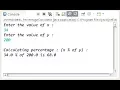 Java - Percentage Formula Calculation
