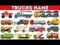 Lagu Trucks Name | Vehicle Names in English | Trucks Collection | Trucks Name list | Types of Trucks
