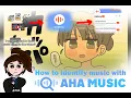 How to identify music used in a using AHA Music - Song Finder