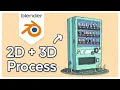 Download Lagu My Blender 2D/3D Process with Grease Pencil