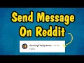 How to Send an Instant Message to Someone on Reddit chat request IM direct message personal DM